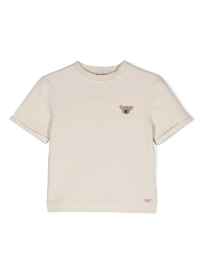 Donsje Donsje ジャルネ コアラ刺繍入り Tシャツの商品画像