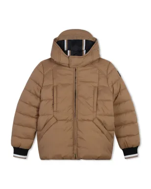 BOSS Kidswear リップストップパディッドジャケット - サムネイル1