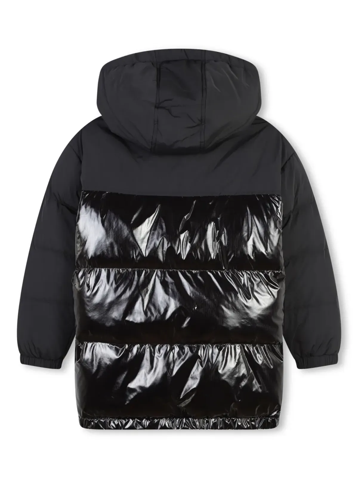 Dkny Kids ロゴプリント入りパファージャケット - 画像2