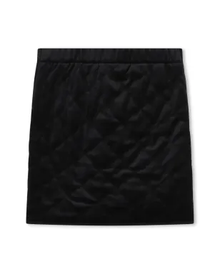 SONIA RYKIEL ENFANT キルテッドベルベットスカート - サムネイル2