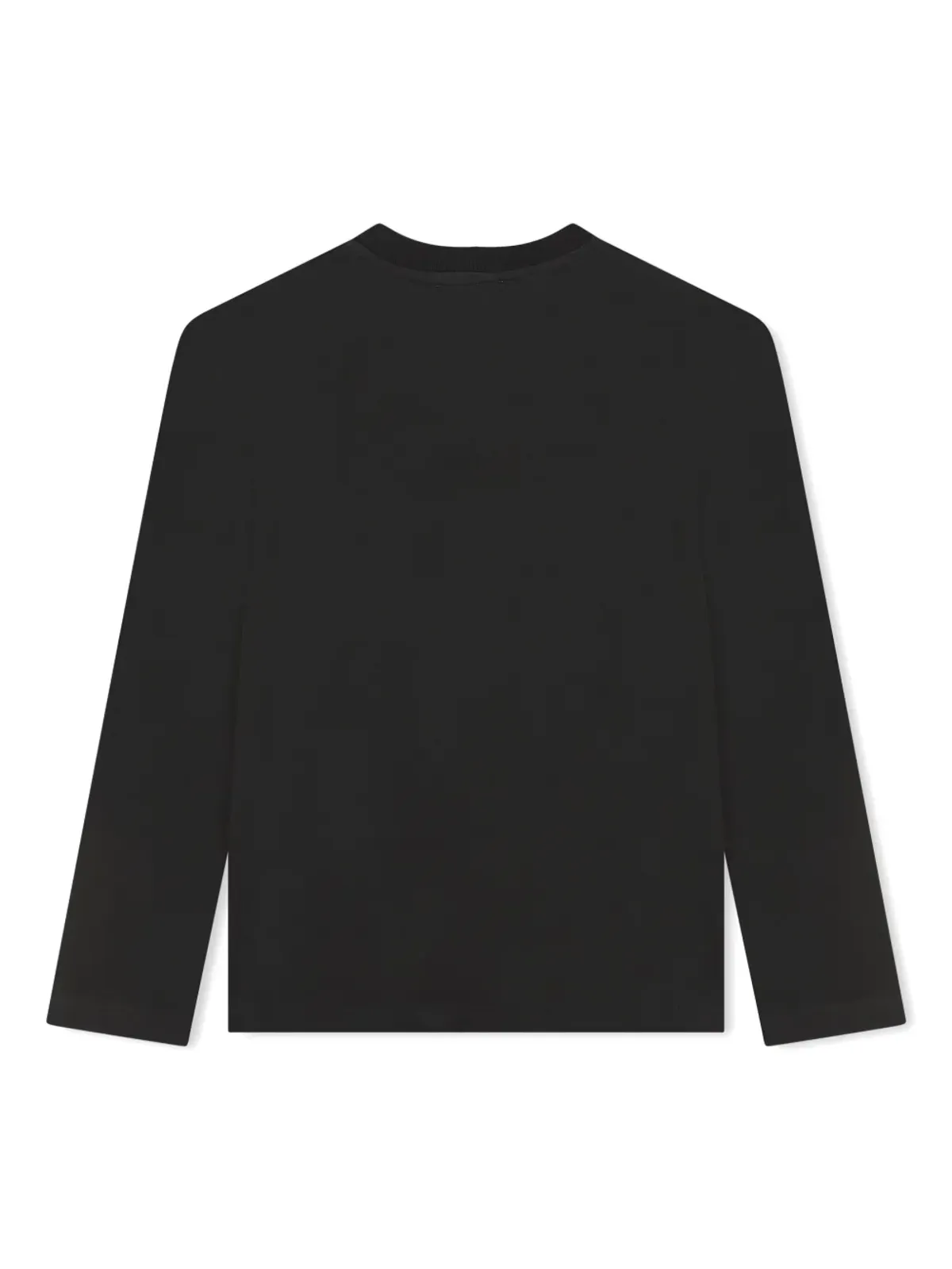 Lanvin Enfant ロゴ刺繍コットンTシャツ - 画像2