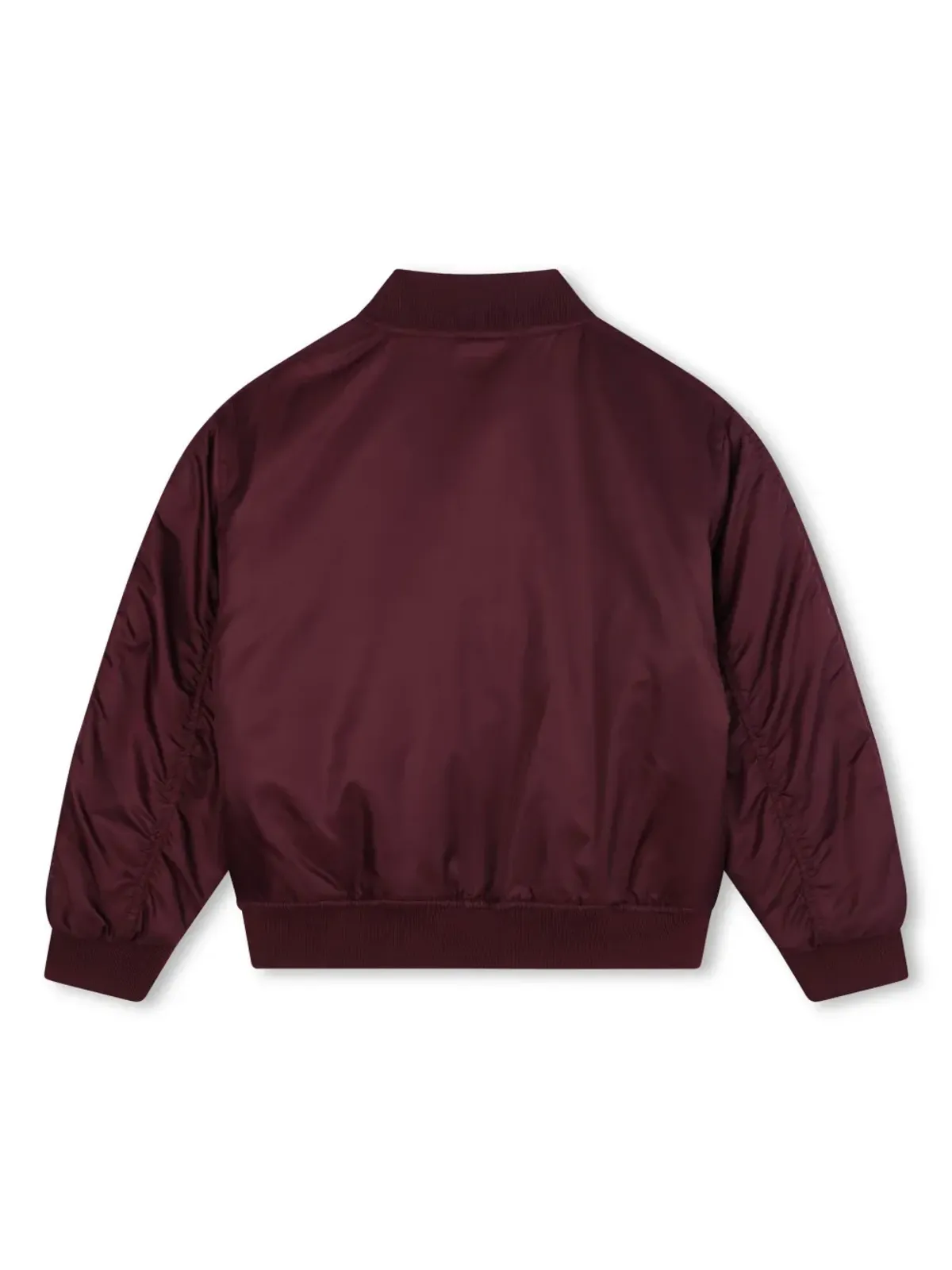 Chloé Kids zipped bomber jacket - Red - 画像2