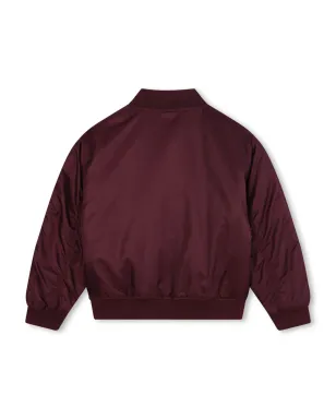 Chloé Kids zipped bomber jacket - Red - サムネイル2