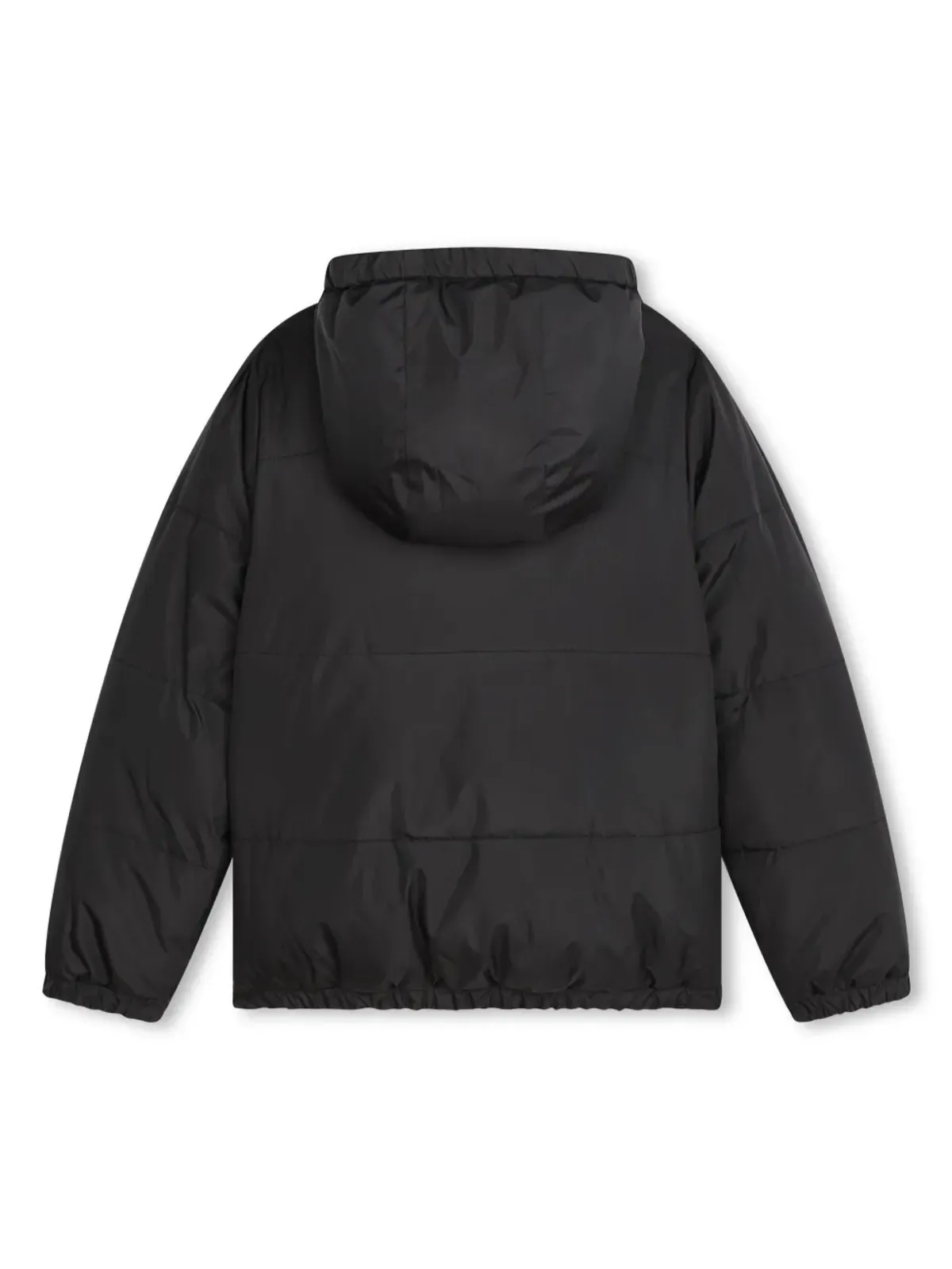 Dkny Kids ロゴプリント リバーシブル パファージャケット - 画像4