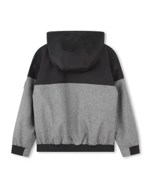 BOSS Kidswear ロゴ入りフード付きウィンドブレーカー - サムネイル2