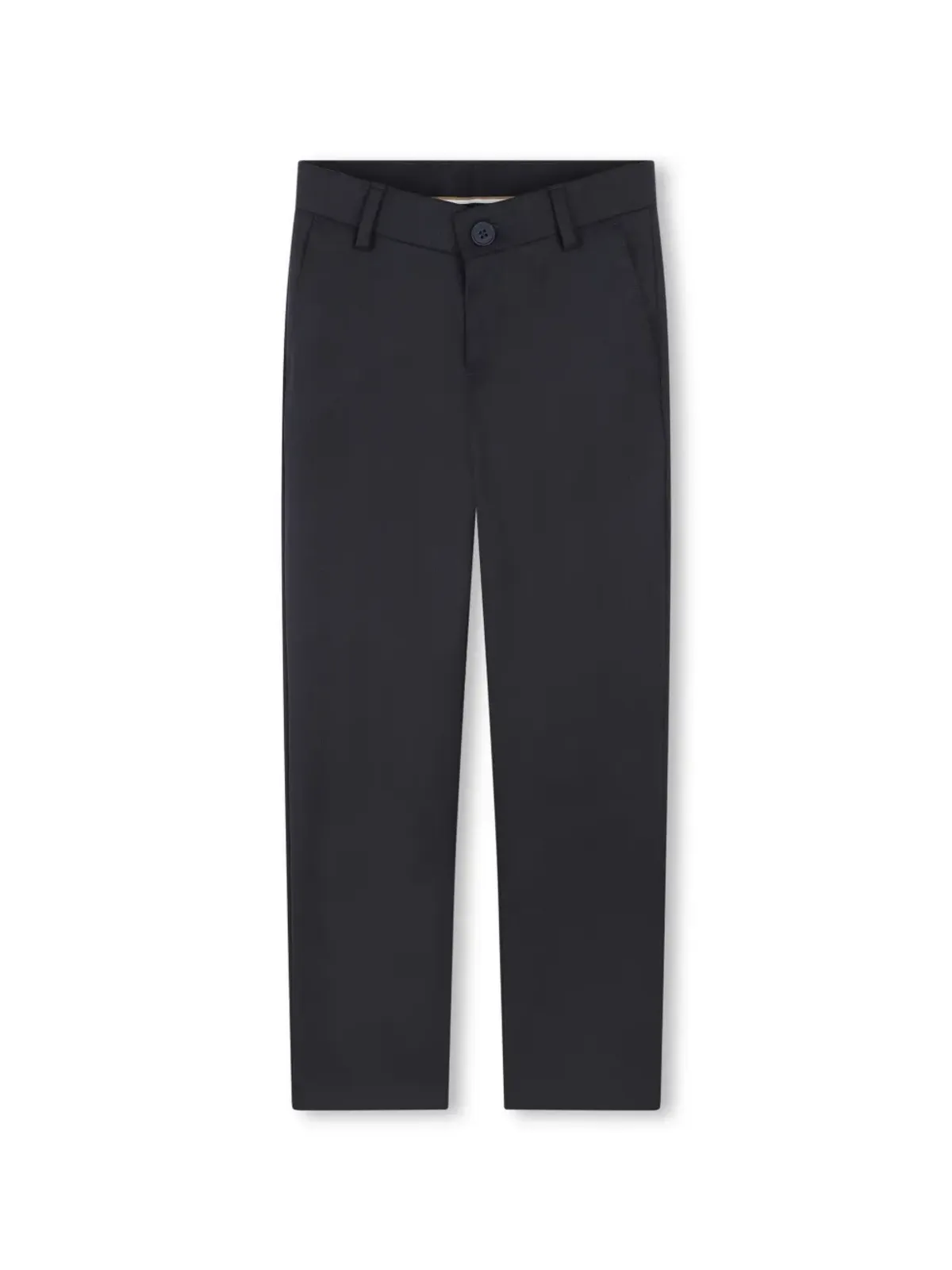 BOSS Kidswear ストレートレッグ ウールブレンド トラウザーズ - 画像1