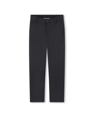 BOSS Kidswear ストレートレッグ ウールブレンド トラウザーズ - サムネイル1