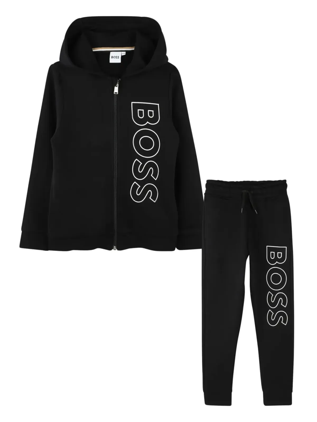 BOSS Kidswear ロゴプリント トラックスーツセット - 画像1