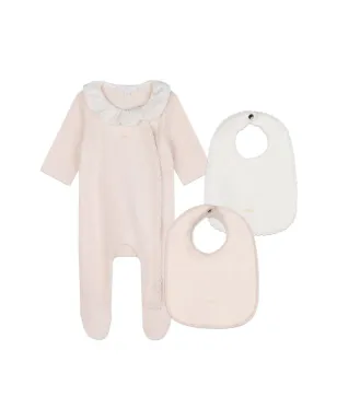 Chloé Kids オーガニックコットン パジャマセット - ピンク - サムネイル1