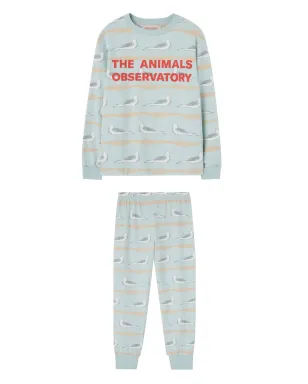 The Animals Observatory リャマプリントパジャマ - Blue - サムネイル1