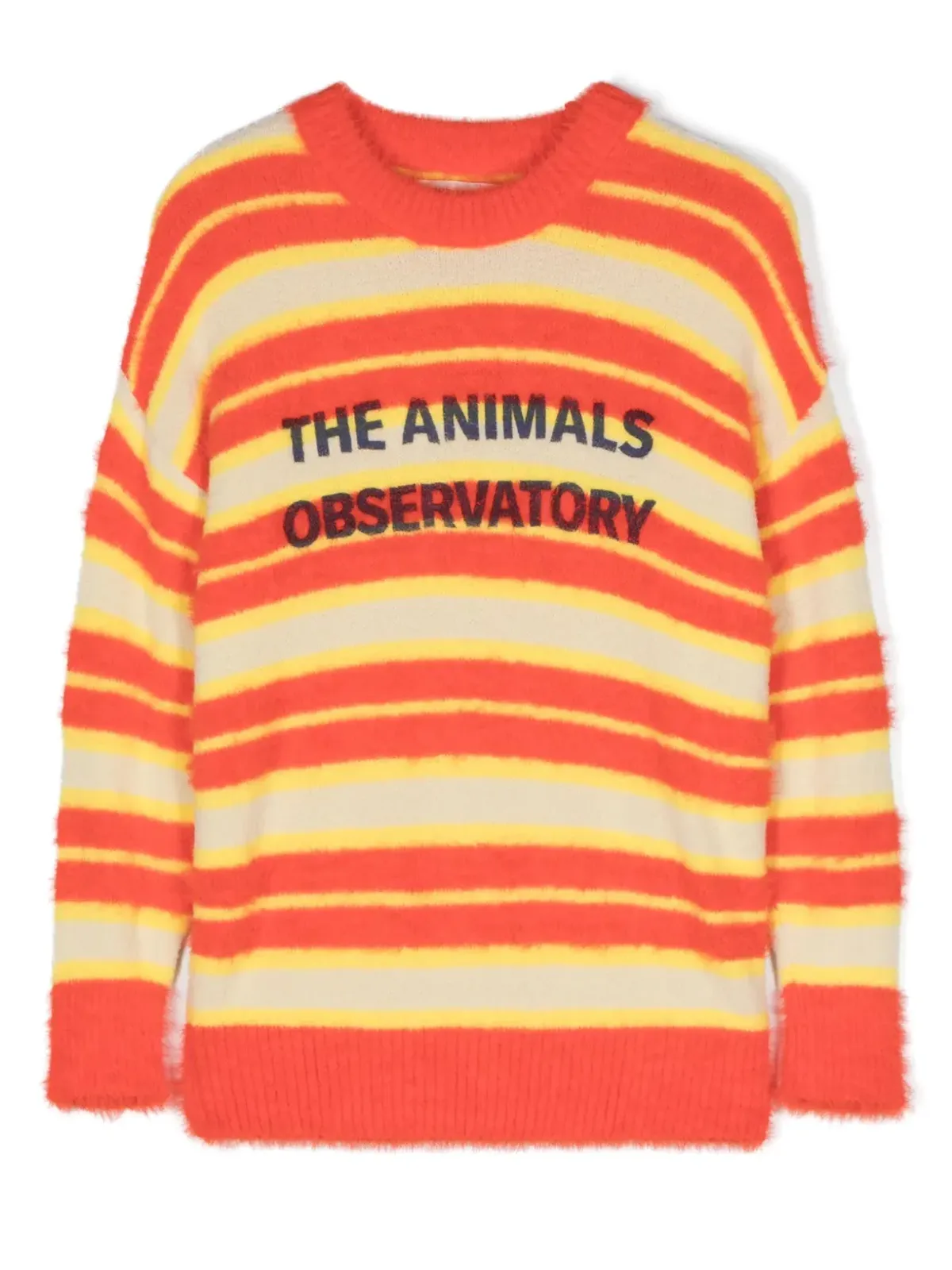 The Animals Observatory ストライプス・ブル ブラッシュド ジャンパー - 画像1
