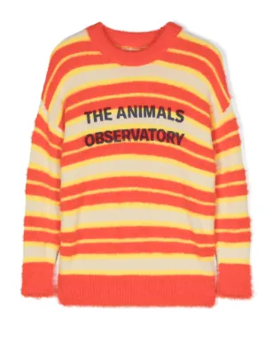 The Animals Observatory ストライプス・ブル ブラッシュド ジャンパー - サムネイル1