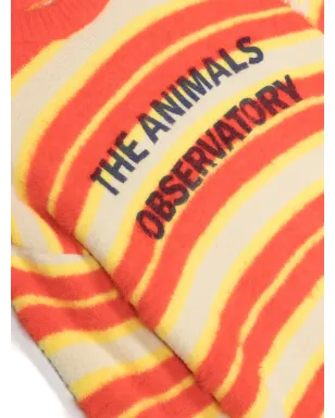 The Animals Observatory ストライプス・ブル ブラッシュド ジャンパー - サムネイル3