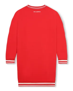 Karl Lagerfeld Kids Rue St-Guillaume スウェットシャツドレス - サムネイル2
