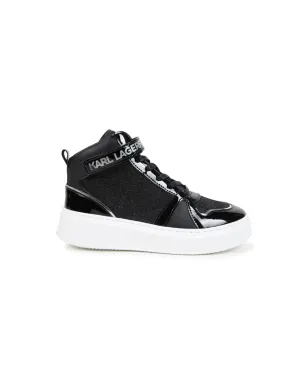 Karl Lagerfeld Kids レザー アンクルブーツ - サムネイル2