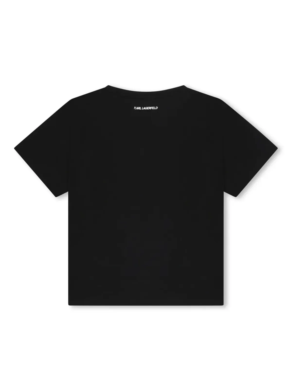 Karl Lagerfeld Kids Signature コットンTシャツ - 画像2