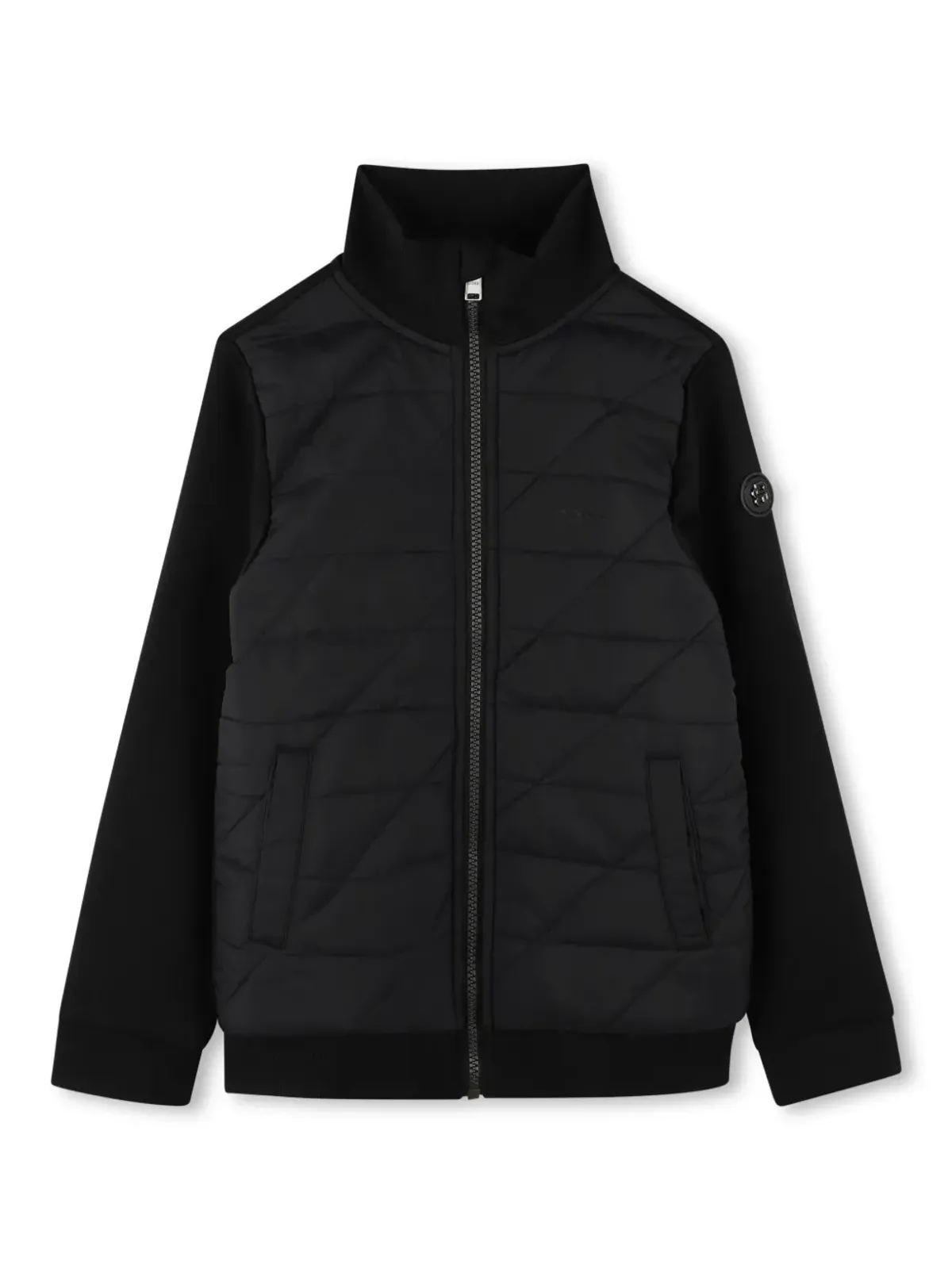 BOSS Kidswear モノグラム ジップアップ ジャケット - 画像1