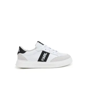 Karl Lagerfeld Kids ローカット レザースニーカー - White - サムネイル2