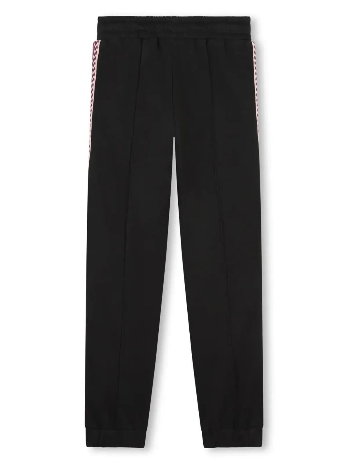 Lanvin Enfant embroidered-logo track pants - Black - 画像2