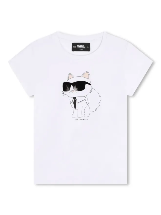Karl Lagerfeld Kids Karl Lagerfeld Kids Ikon Choupette Tシャツの商品画像