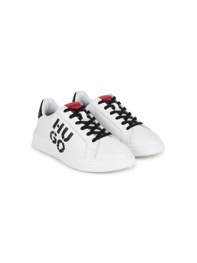 HUGO KIDS HUGO KIDS ボーイズスニーカー - Whiteの商品画像