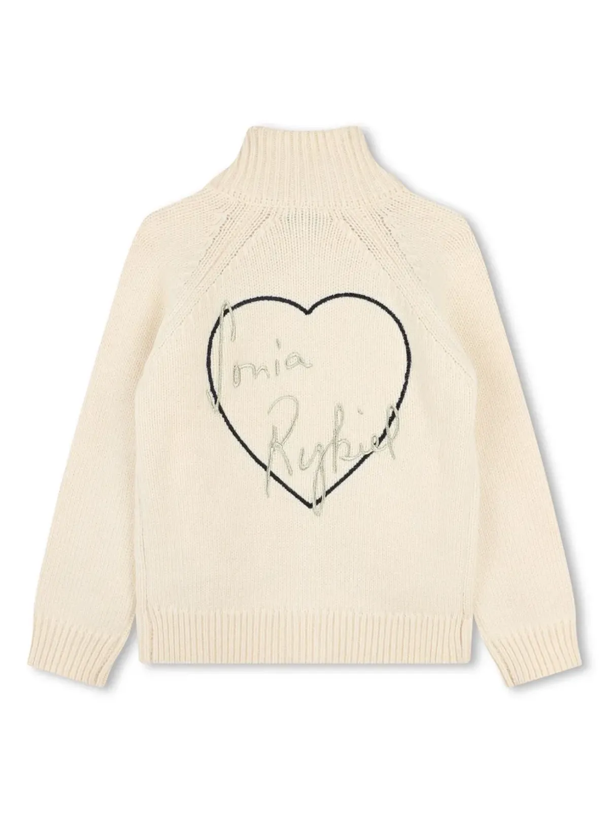 SONIA RYKIEL ENFANT ロゴ刺繍ジップアップジャンパー - 画像2