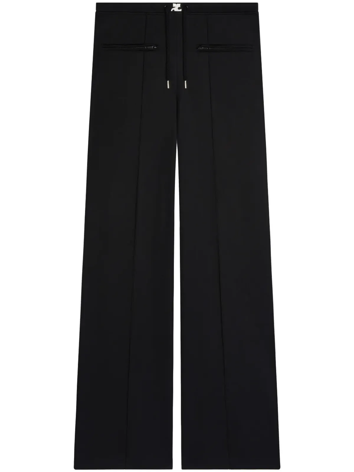 Courrèges トラックスーツ用インターリック ローライズのゆったりパンツ - 画像1