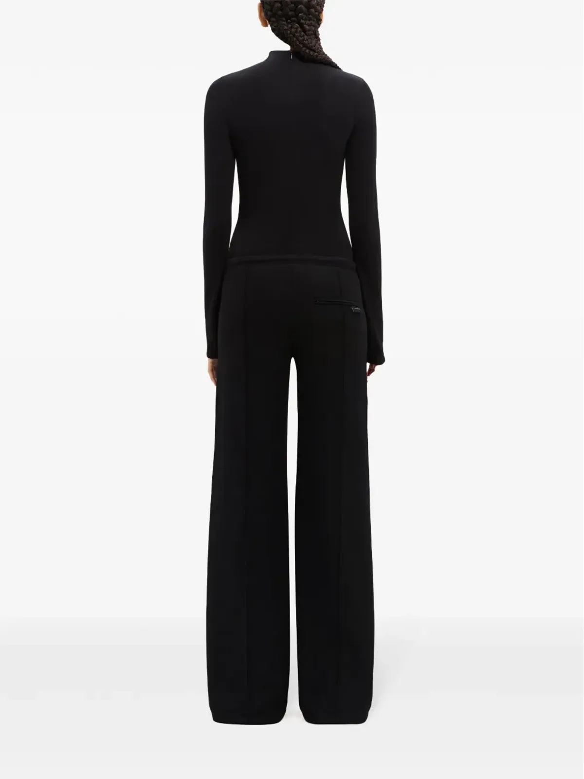 Courrèges トラックスーツ用インターリック ローライズのゆったりパンツ - 画像4