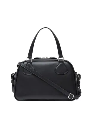 Courrèges ロゴプレート レザー ボウリングバッグ - サムネイル3