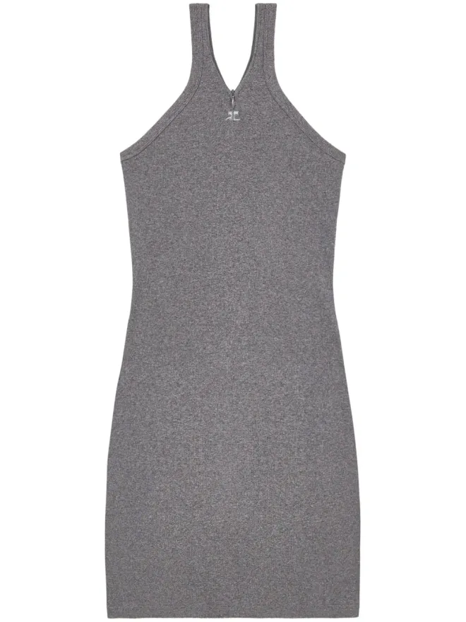 Courrèges Courrèges クリスクロス90年代ミニドレス - グレーの商品画像