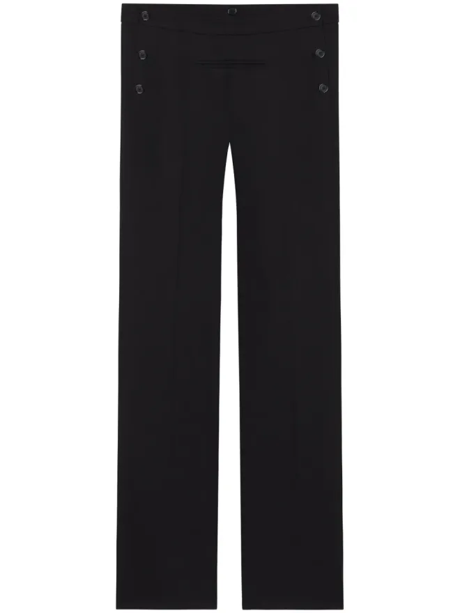 Courrèges Courrèges フレアウールパンツ - ブラックの商品画像