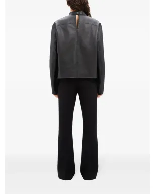 Courrèges Racer Buckle レザー ジャケット - サムネイル5