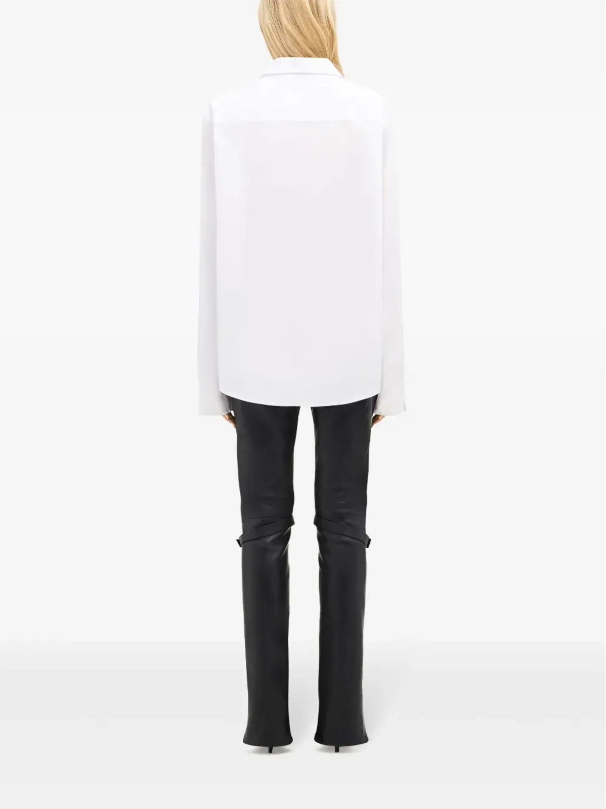 Courrèges モジュラーコットンシャツ - ホワイト - 画像5