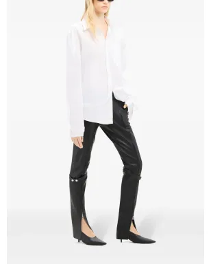 Courrèges モジュラーコットンシャツ - ホワイト - サムネイル4