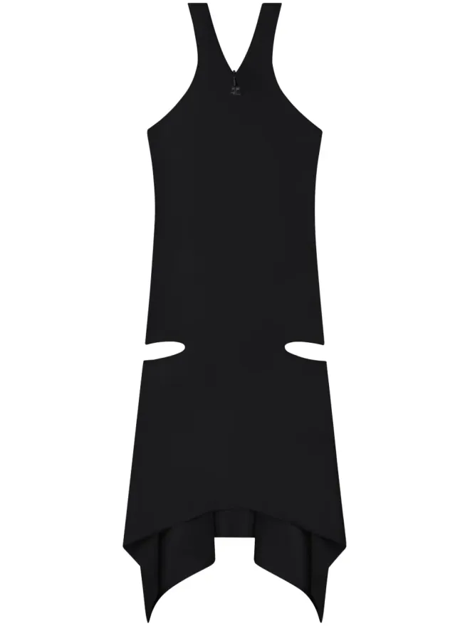 Courrèges Courrèges クリスクロス ジャージー ミニドレス - ブラックの商品画像
