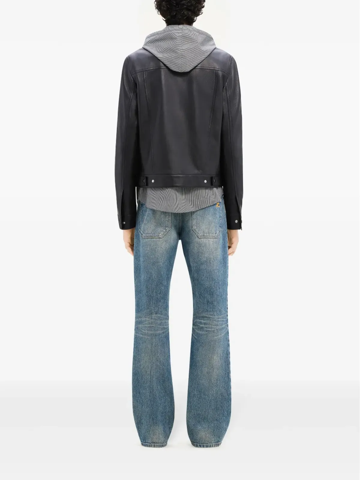 Courrèges レザーシャツジャケット - 画像4