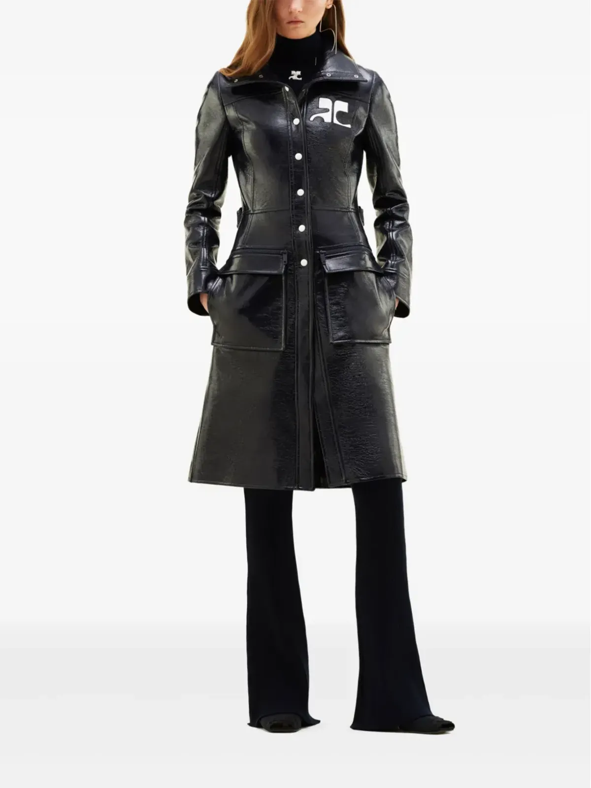 Courrèges リエディション コート ブルー - 画像2