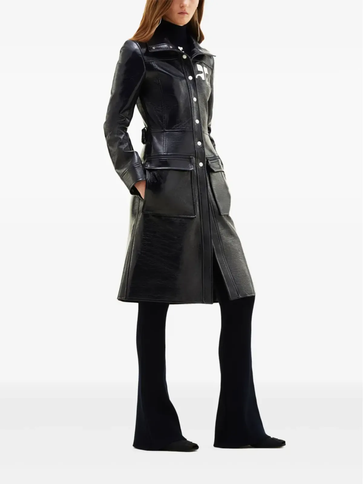 Courrèges リエディション コート ブルー - 画像3