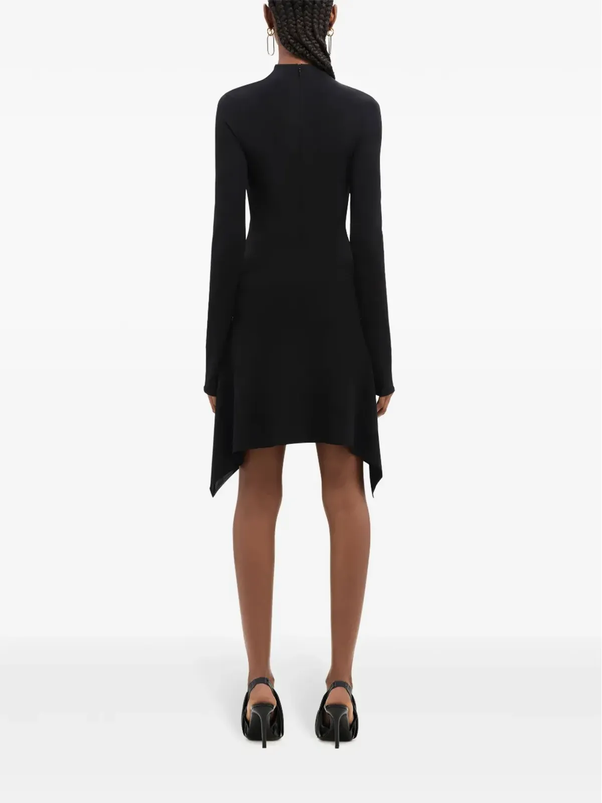 Courrèges カットアウト ドレープ ミニスカート - ブラック - 画像4