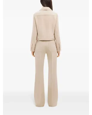 Courrèges トラッカー ジャケット ボタン留め ツイル生地 - ニュートラルカラー - サムネイル4