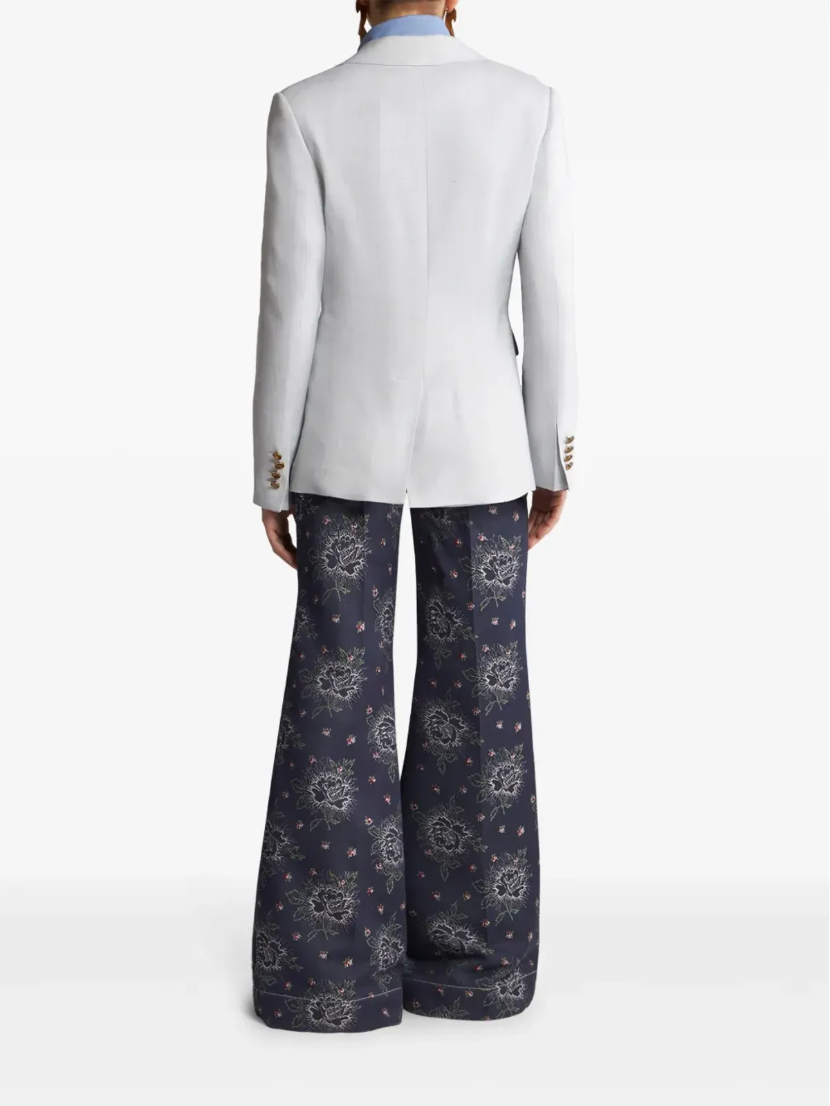 ETRO グレー ブレザー - 画像4