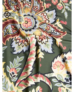 ETRO アブストラクト柄ドレス - グリーン - サムネイル5