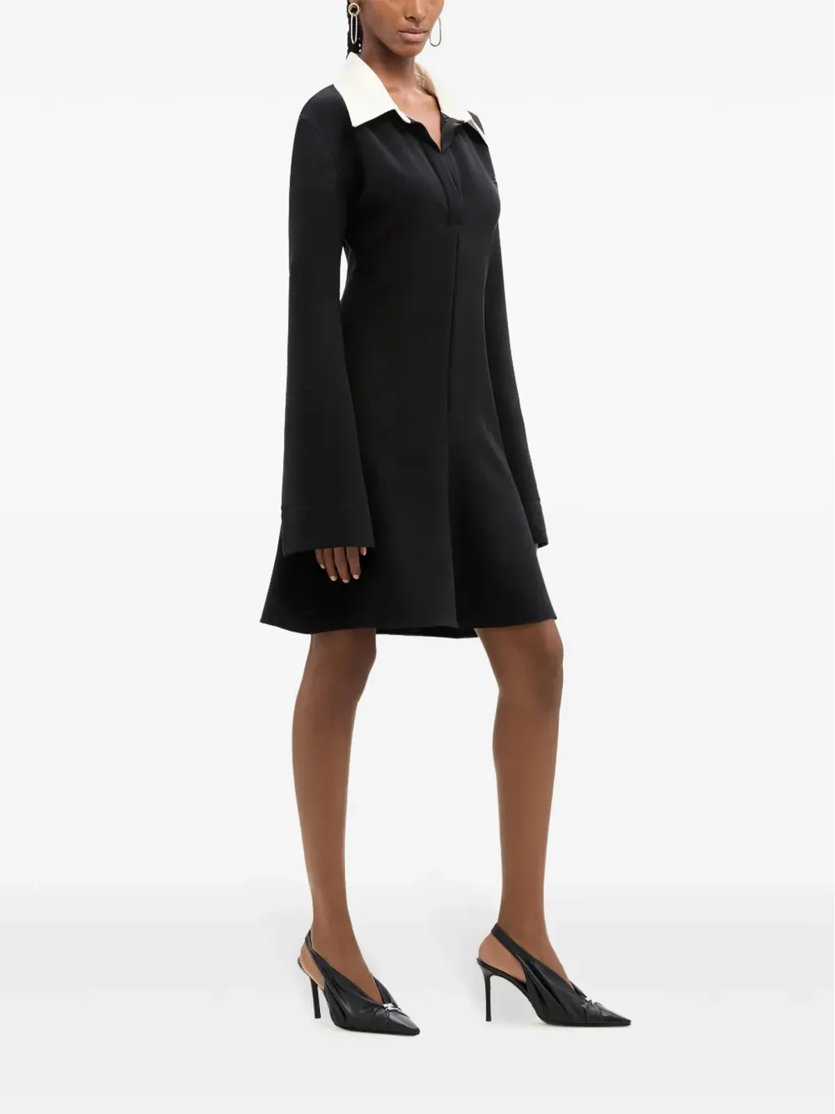 Courrèges ポロ テーラリング ミニドレス - 画像3
