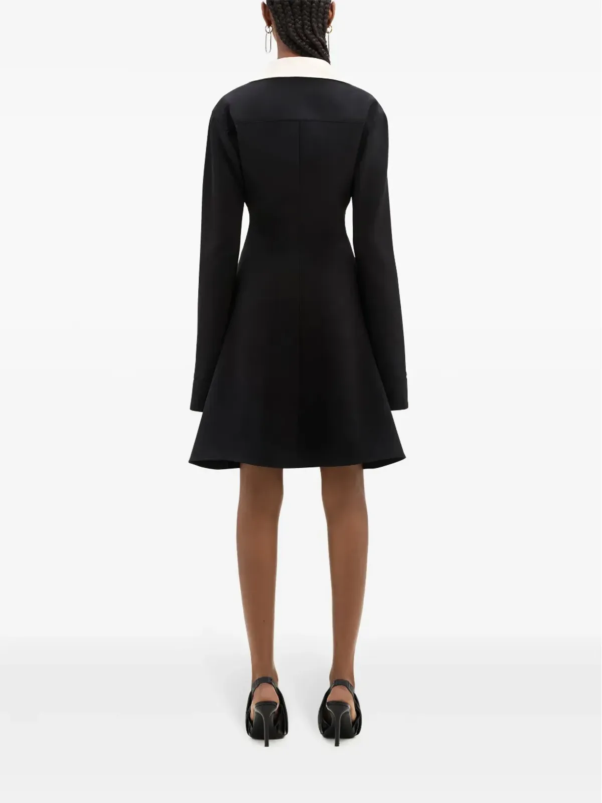 Courrèges ポロ テーラリング ミニドレス - 画像4