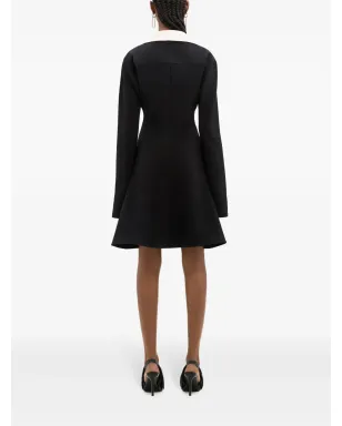 Courrèges ポロ テーラリング ミニドレス - サムネイル4