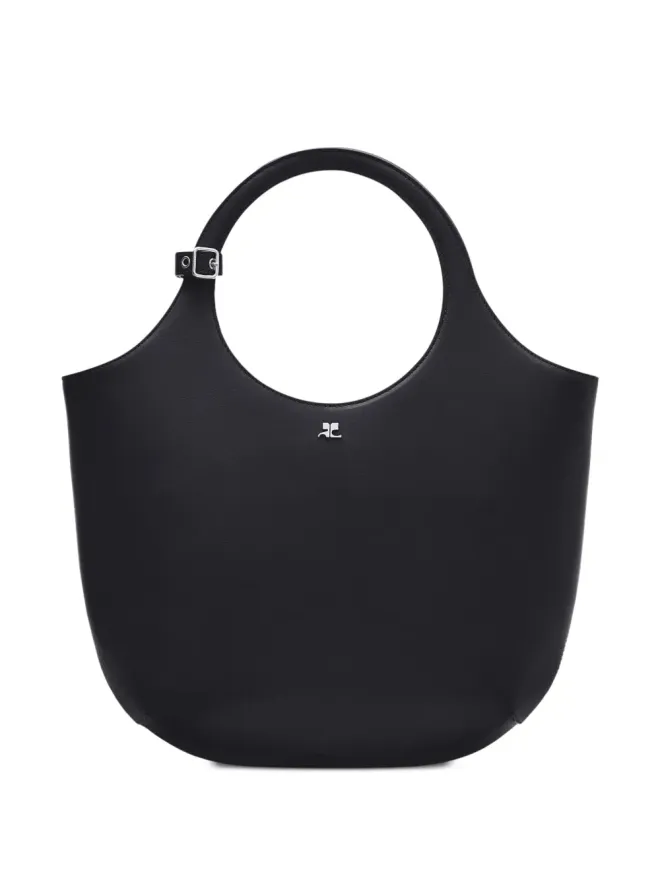 Courrèges Courrèges ホーリー ミディ レザー バッグ - ブラックの商品画像