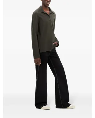 Courrèges ミッドライズ・ワイドレッグジーンズ - サムネイル3