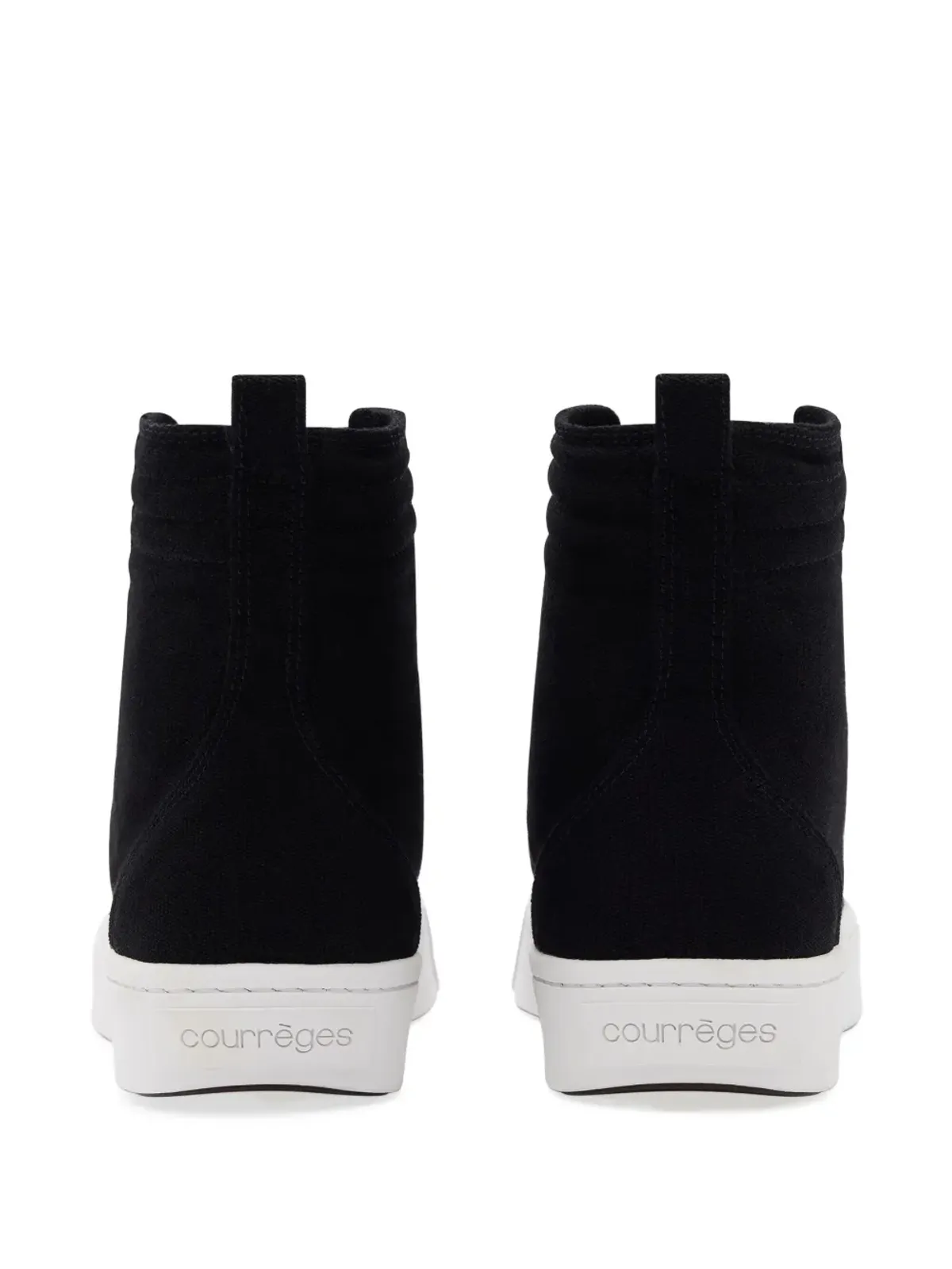 Courrèges キャンバス ハイトップスニーカー - 画像3