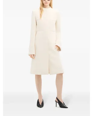 Courrèges Heritage ロゴアップリケ コート - サムネイル2