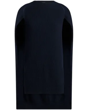 ETRO リブ編みカシミア ケープトップ - サムネイル1